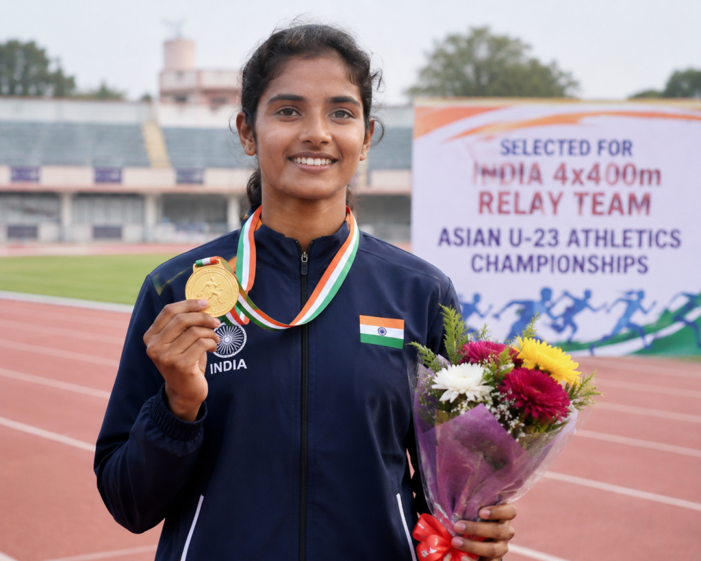Nalgonda Athlete Pravallika Selected for India’s 4x400m Relay Team at Asian U-23 Championships chatgpt image jun 18, 2026, 07 30 44 pm