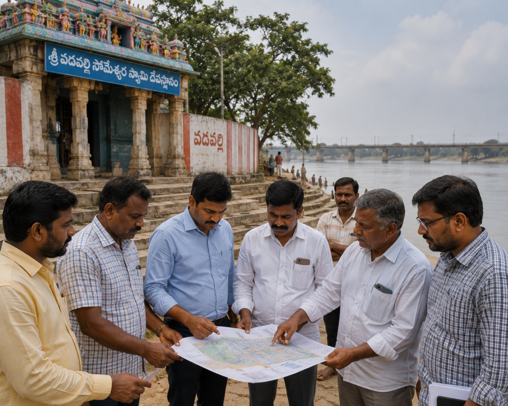 Telangana Tourism Conducts Feasibility Study for Vadapalli Temple Development chatgpt image jun 18, 2026, 08 00 44 pm