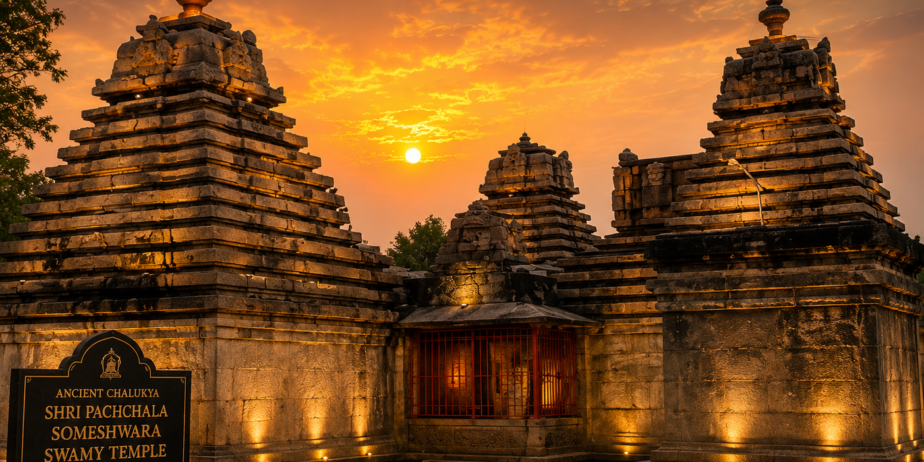 Ancient Chalukya Shri Pachchala Someshwara Swamy Temple
